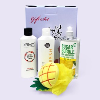 ���� ���� ������ ������ + �ɶ�ý� ��Ǫ 180ml + ��������Ʈ �ٵ���� 180ml + �������� �ֹ漼�� ��� 280ml �ֹ漼�� 4����Ʈ